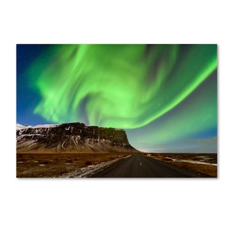 Michael Blanchette Photography 'Aurora Splash' Canvas Art,22x32